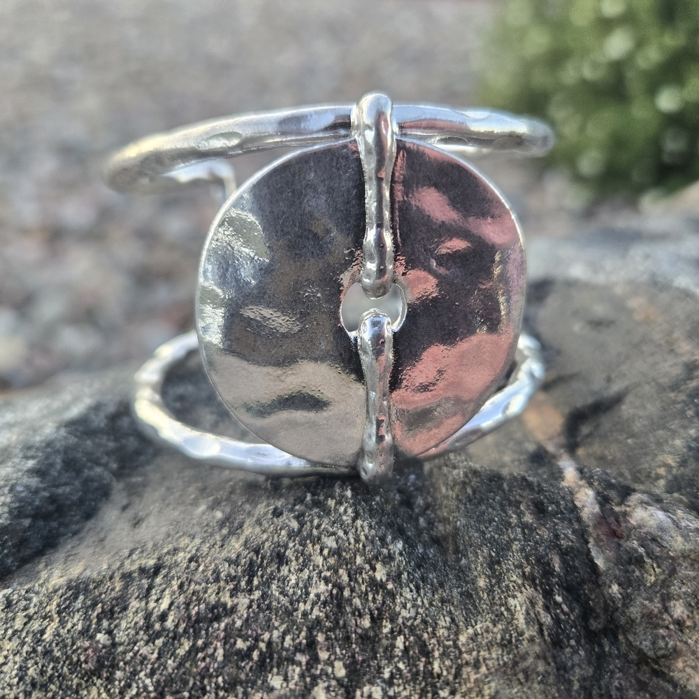 Thick Modern Cuff Bracelet